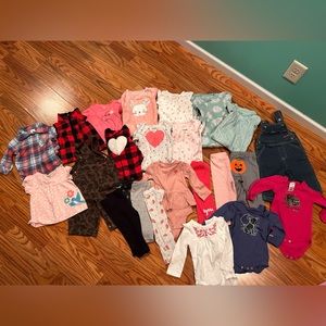 Baby Girl 9 month old clothes bundle